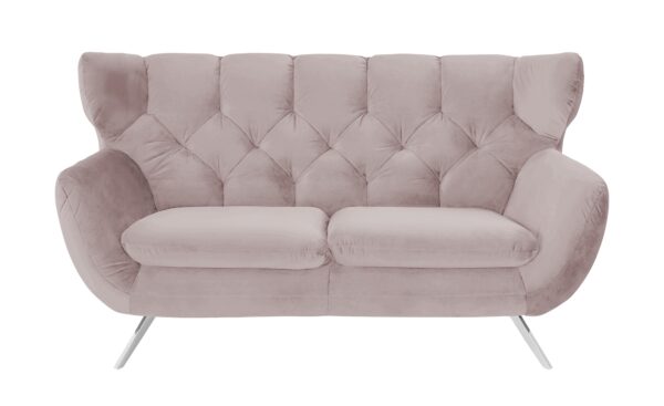 pop Sofa  Caldara ¦ rosa/pink ¦ Maße (cm): B: 175 H: 94 T: 95 Polstermöbel > Sofas > 2-Sitzer - Höffner