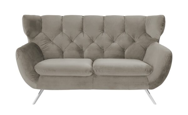 pop Sofa  Caldara ¦ grau ¦ Maße (cm): B: 175 H: 94 T: 95 Polstermöbel > Sofas > 2-Sitzer - Höffner