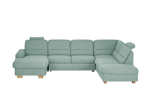 meinSofa Wohnlandschaft  Marc ¦ türkis/petrol ¦ Maße (cm): B: 311 H: 85 T: 234 Polstermöbel > Sofas > Schlafsofas - Höffner