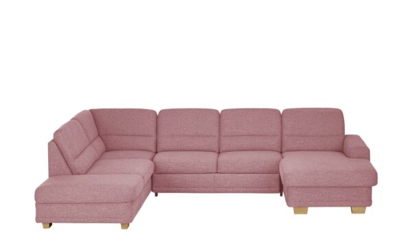 meinSofa Wohnlandschaft  Marc ¦ rosa/pink ¦ Maße (cm): B: 311 H: 85 T: 234 Polstermöbel > Sofas > Wohnlandschaften - Höffner