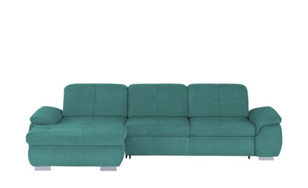 Ecksofa  Perry ¦ türkis/petrol ¦ Maße (cm): B: 315 H: 83 T: 195 Polstermöbel > Sofas > Ecksofas - Höffner