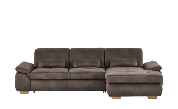 Ecksofa  Kundry ¦ braun ¦ Maße (cm): B: 315 H: 100 T: 195 Polstermöbel > Sofas > Ecksofas - Höffner