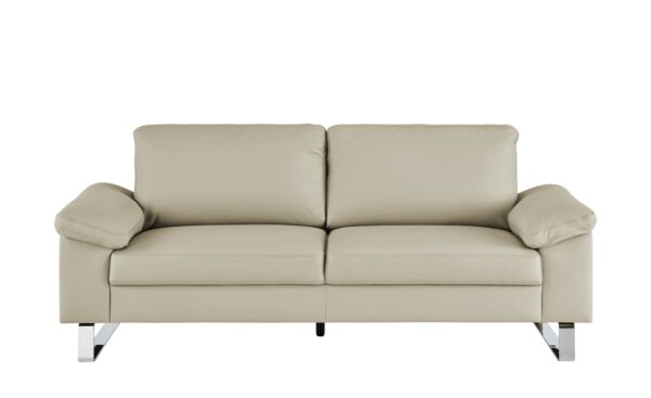 Max Schelling Ledersofa  Maximum ¦ creme ¦ Maße (cm): B: 204 H: 86 T: 97 Polstermöbel > Sofas > 2-Sitzer - Höffner