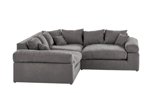 smart Ecksofa  Lionore ¦ grau ¦ Maße (cm): B: 256 H: 86 T: 256 Polstermöbel > Sofas > Ecksofas - Höffner