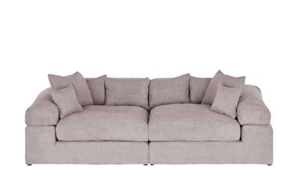 smart Big Sofa  Lianea ¦ rosa/pink ¦ Maße (cm): B: 260 H: 86 T: 133 Polstermöbel > Sofas > 2-Sitzer - Höffner