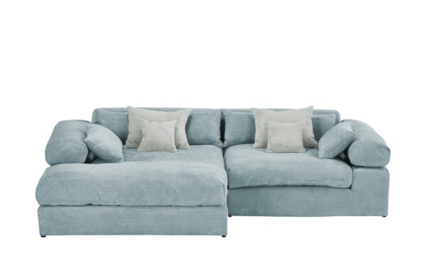 smart Ecksofa  Lianea ¦ blau ¦ Maße (cm): B: 291 H: 86 T: 208 Polstermöbel > Sofas > Ecksofas - Höffner