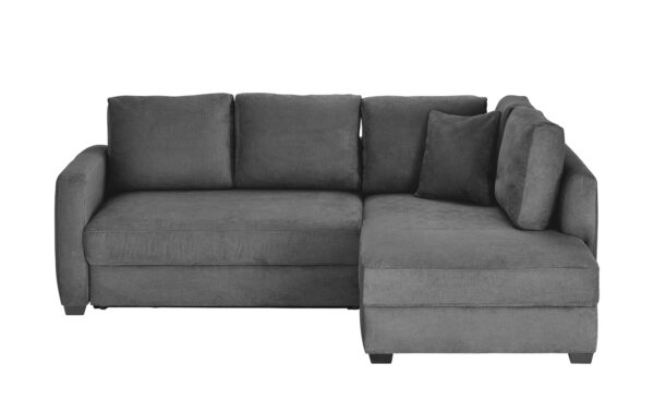 bobb Ecksofa mit Boxspringpolsterung  Lisa de Luxe ¦ grau ¦ Maße (cm): B: 235 H: 90 T: 184 Polstermöbel > Sofas > Ecksofas - Höffner