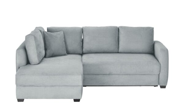 bobb Ecksofa mit Boxspringpolsterung  Lisa de Luxe ¦ grau ¦ Maße (cm): B: 235 H: 90 T: 184 Polstermöbel > Sofas > Ecksofas - Höffner