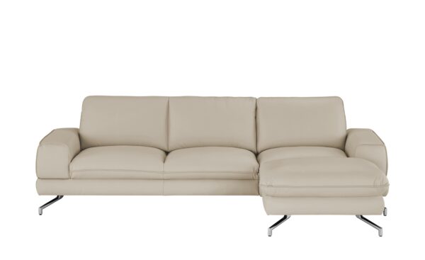 smart Ecksofa  Bonika ¦ beige ¦ Maße (cm): B: 268 H: 83 T: 165 Polstermöbel > Sofas > Ecksofas - Höffner