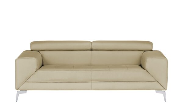 smart Sofa  Nena ¦ beige ¦ Maße (cm): B: 202 H: 72 T: 100 Polstermöbel > Sofas > 2-Sitzer - Höffner