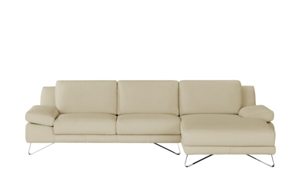 Ecksofa  Fine ¦ beige ¦ Maße (cm): B: 281 H: 81 T: 162 Polstermöbel > Sofas > Ecksofas - Höffner