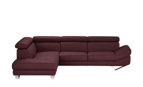 Ecksofa  Camilla ¦ rot ¦ Maße (cm): B: 273 H: 78 T: 233 Polstermöbel > Sofas > Ecksofas - Höffner