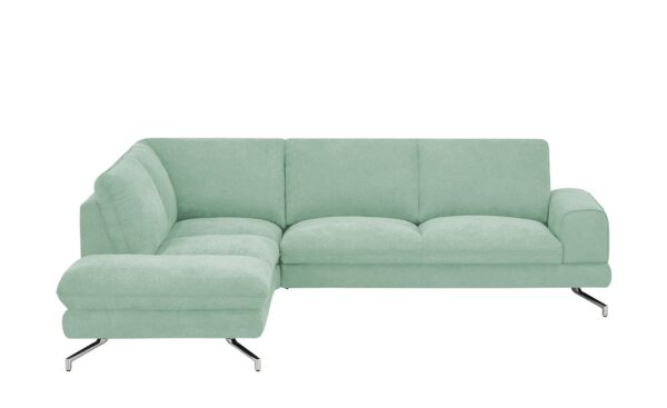 smart Ecksofa  Bonika ¦ grün ¦ Maße (cm): B: 268 H: 83 T: 220 Polstermöbel > Sofas > Ecksofas - Höffner