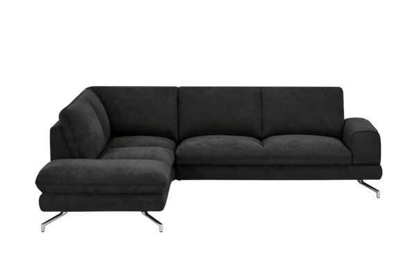 smart Ecksofa  Bonika ¦ schwarz ¦ Maße (cm): B: 268 H: 83 T: 220 Polstermöbel > Sofas > Ecksofas - Höffner