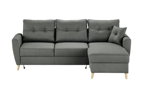 Ecksofa  Carla ¦ grau ¦ Maße (cm): B: 230 H: 93 T: 159 Polstermöbel > Sofas > Ecksofas - Höffner