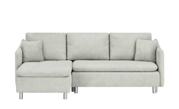 smart Ecksofa  Bonamie ¦ grau ¦ Maße (cm): B: 225 H: 87 T: 145 Polstermöbel > Sofas > Ecksofas - Höffner