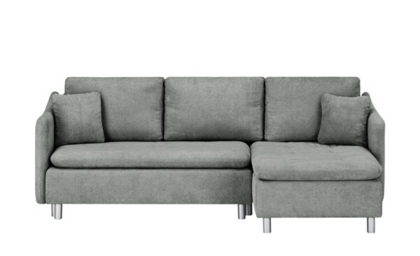 smart Ecksofa  Bonamie ¦ grau ¦ Maße (cm): B: 225 H: 87 T: 145 Polstermöbel > Sofas > Ecksofas - Höffner