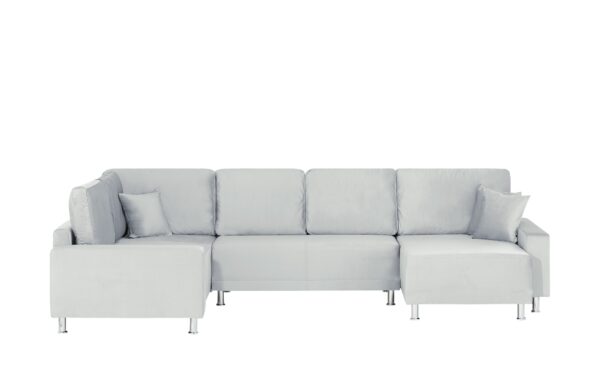 Wohnlandschaft  Mara ¦ grau ¦ Maße (cm): B: 350 H: 67 T: 167 Polstermöbel > Sofas > Wohnlandschaften - Höffner