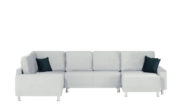 Wohnlandschaft  Mara ¦ grau ¦ Maße (cm): B: 350 H: 67 T: 167 Polstermöbel > Sofas > Wohnlandschaften - Höffner