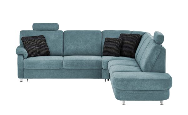 meinSofa Ecksofa  Ole-S ¦ blau ¦ Maße (cm): B: 269 H: 91 T: 287 Polstermöbel > Sofas > Ecksofas - Höffner