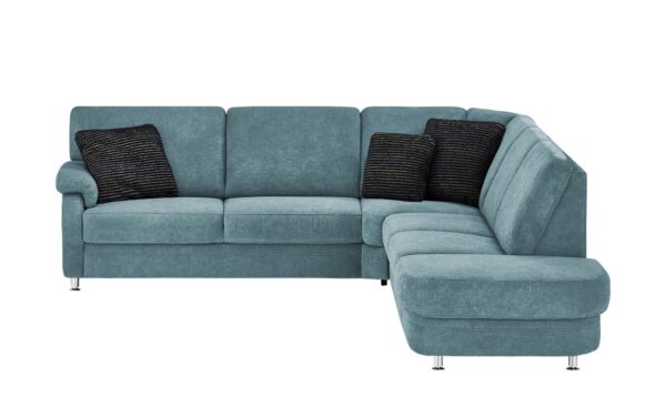 meinSofa Ecksofa  Ole-S ¦ blau ¦ Maße (cm): B: 269 H: 91 T: 287 Polstermöbel > Sofas > Ecksofas - Höffner