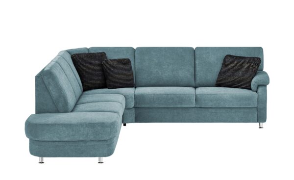 meinSofa Ecksofa  Ole-S ¦ blau ¦ Maße (cm): B: 269 H: 91 T: 287 Polstermöbel > Sofas > Ecksofas - Höffner