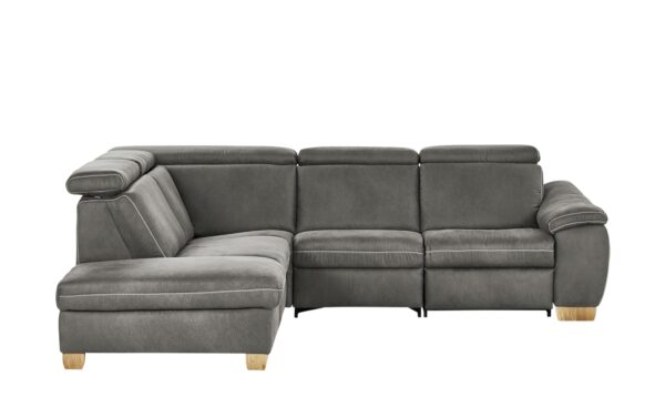 meinSofa Ecksofa  Litos ¦ grau ¦ Maße (cm): B: 271 H: 85 T: 246 Polstermöbel > Sofas > Ecksofas - Höffner