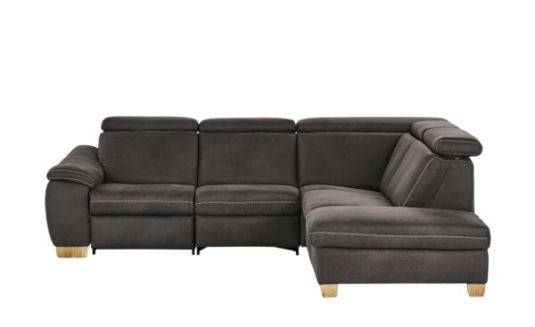 meinSofa Ecksofa  Litos ¦ grau ¦ Maße (cm): B: 271 H: 85 T: 246 Polstermöbel > Sofas > Ecksofas - Höffner