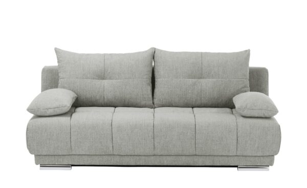 bobb Schlafsofa  Isalie ¦ grau ¦ Maße (cm): B: 206 H: 92 T: 105 Polstermöbel > Sofas > 2-Sitzer - Höffner