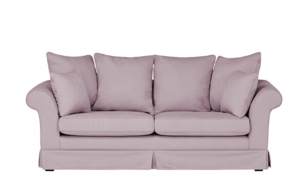 Hussensofa  Hampton ¦ rosa/pink ¦ Maße (cm): B: 214 H: 70 T: 92 Polstermöbel > Sofas > 3-Sitzer - Höffner