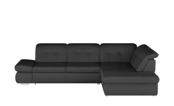 Lounge Collection Ecksofa Leder  Spencer ¦ schwarz ¦ Maße (cm): B: 323 H: 102 T: 260 Polstermöbel > Sofas > Ecksofas - Höffner