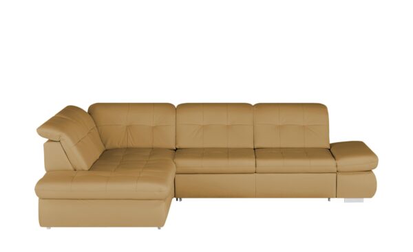 Lounge Collection Ecksofa Leder  Spencer ¦ braun ¦ Maße (cm): B: 323 H: 102 T: 260 Polstermöbel > Sofas > Ecksofas - Höffner