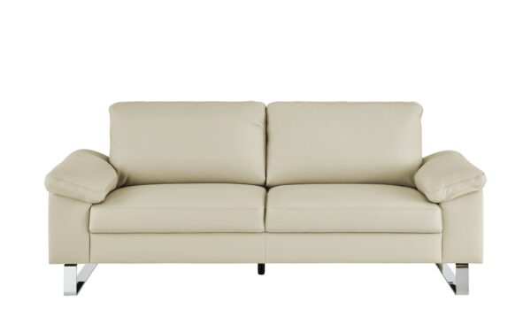 Max Schelling Ledersofa  Maximum ¦ beige ¦ Maße (cm): B: 204 H: 86 T: 97 Polstermöbel > Sofas > 2-Sitzer - Höffner