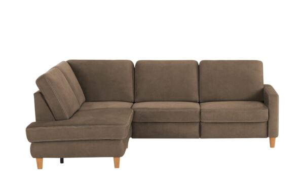 Max Schelling Ecksofa  Maximum Plus ¦ braun ¦ Maße (cm): B: 270 H: 89 T: 200 Polstermöbel > Sofas > Ecksofas - Höffner