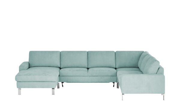 Max Schelling Wohnlandschaft  Maximum ¦ blau ¦ Maße (cm): B: 333 H: 86 T: 253 Polstermöbel > Sofas > Schlafsofas - Höffner