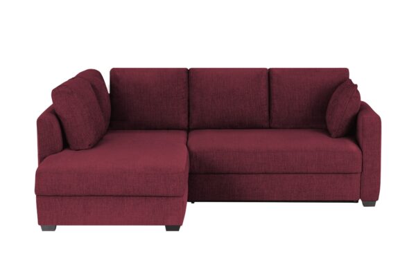 bobb Ecksofa  Lisa de Luxe ¦ rot ¦ Maße (cm): B: 235 H: 90 T: 184 Polstermöbel > Sofas > Ecksofas - Höffner