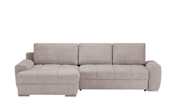 bobb Ecksofa  Soumia ¦ rosa/pink ¦ Maße (cm): B: 283 H: 91 T: 181 Polstermöbel > Sofas > Ecksofas - Höffner