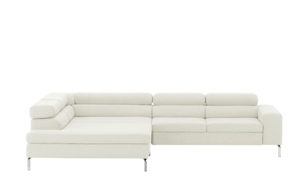 Gallery M Ecksofa  Felicia ¦ weiß ¦ Maße (cm): B: 215 H: 72 T: 309 Polstermöbel > Sofas > Ecksofas - Höffner