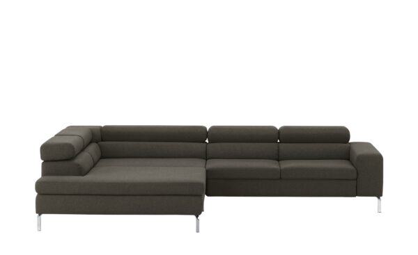 Gallery M Ecksofa  Felicia ¦ braun ¦ Maße (cm): B: 215 H: 72 T: 309 Polstermöbel > Sofas > Ecksofas - Höffner