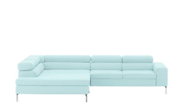 Gallery M Ecksofa  Felicia ¦ blau ¦ Maße (cm): B: 215 H: 72 T: 309 Polstermöbel > Sofas > Ecksofas - Höffner