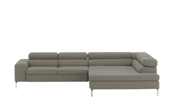 Gallery M Ecksofa  Felicia ¦ grau ¦ Maße (cm): B: 309 H: 72 T: 215 Polstermöbel > Sofas > Ecksofas - Höffner