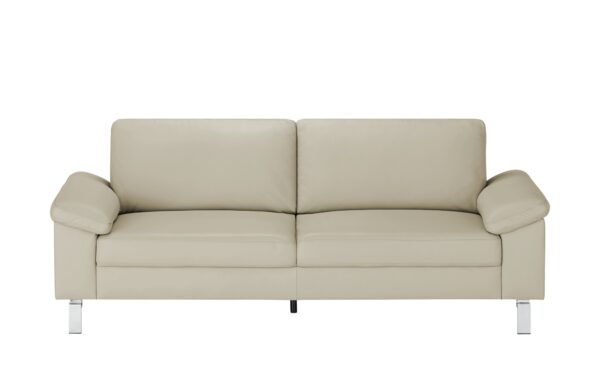 Max Schelling Ledersofa  Maximum ¦ creme ¦ Maße (cm): B: 224 H: 86 T: 97 Polstermöbel > Sofas > 3-Sitzer - Höffner