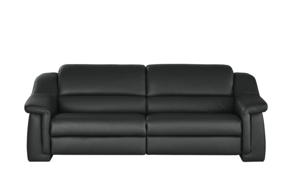 himolla Ledersofa  1501 ¦ schwarz ¦ Maße (cm): B: 232 H: 84 T: 106 Polstermöbel > Sofas > 3-Sitzer - Höffner