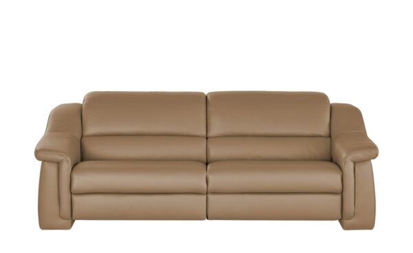 himolla Ledersofa  1501 ¦ beige ¦ Maße (cm): B: 232 H: 84 T: 106 Polstermöbel > Sofas > 3-Sitzer - Höffner