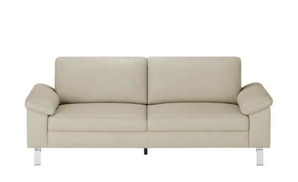 Max Schelling Ledersofa  Maximum ¦ creme ¦ Maße (cm): B: 204 H: 86 T: 97 Polstermöbel > Sofas > 2-Sitzer - Höffner