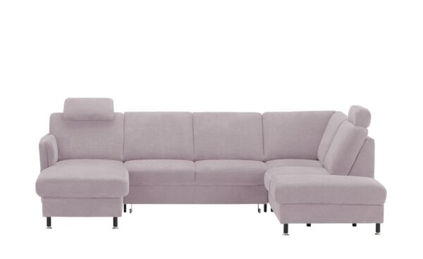 meinSofa Wohnlandschaft  Veit ¦ rosa/pink ¦ Maße (cm): B: 305 H: 90 T: 200 Polstermöbel > Sofas > Schlafsofas - Höffner