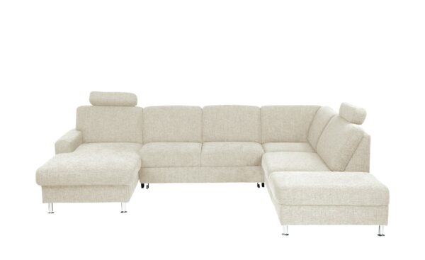 meinSofa Wohnlandschaft  Jana ¦ creme ¦ Maße (cm): B: 305 H: 85 T: 235 Polstermöbel > Sofas > Schlafsofas - Höffner