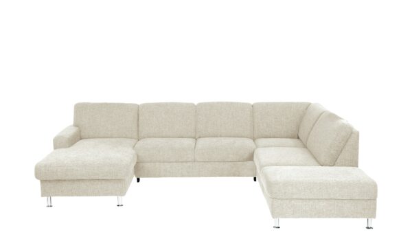 meinSofa Wohnlandschaft  Jana ¦ creme ¦ Maße (cm): B: 305 H: 85 T: 235 Polstermöbel > Sofas > Wohnlandschaften - Höffner