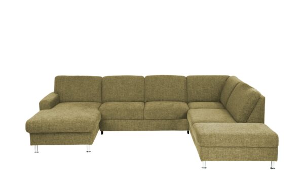 meinSofa Wohnlandschaft  Jana ¦ grün ¦ Maße (cm): B: 305 H: 85 T: 235 Polstermöbel > Sofas > Wohnlandschaften - Höffner