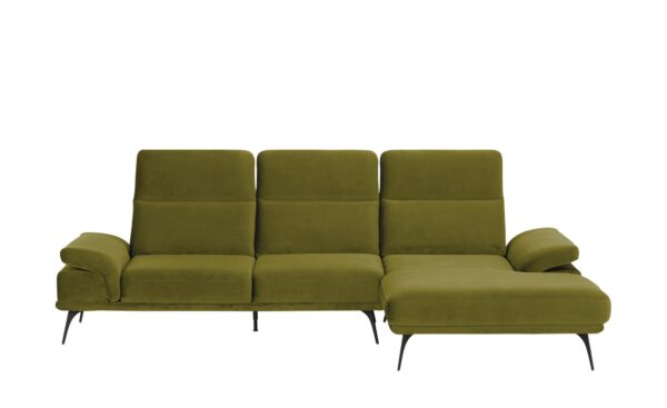 switch Ecksofa  Monte Carlo ¦ grün ¦ Maße (cm): B: 297 H: 103 T: 169 Polstermöbel > Sofas > Ecksofas - Höffner